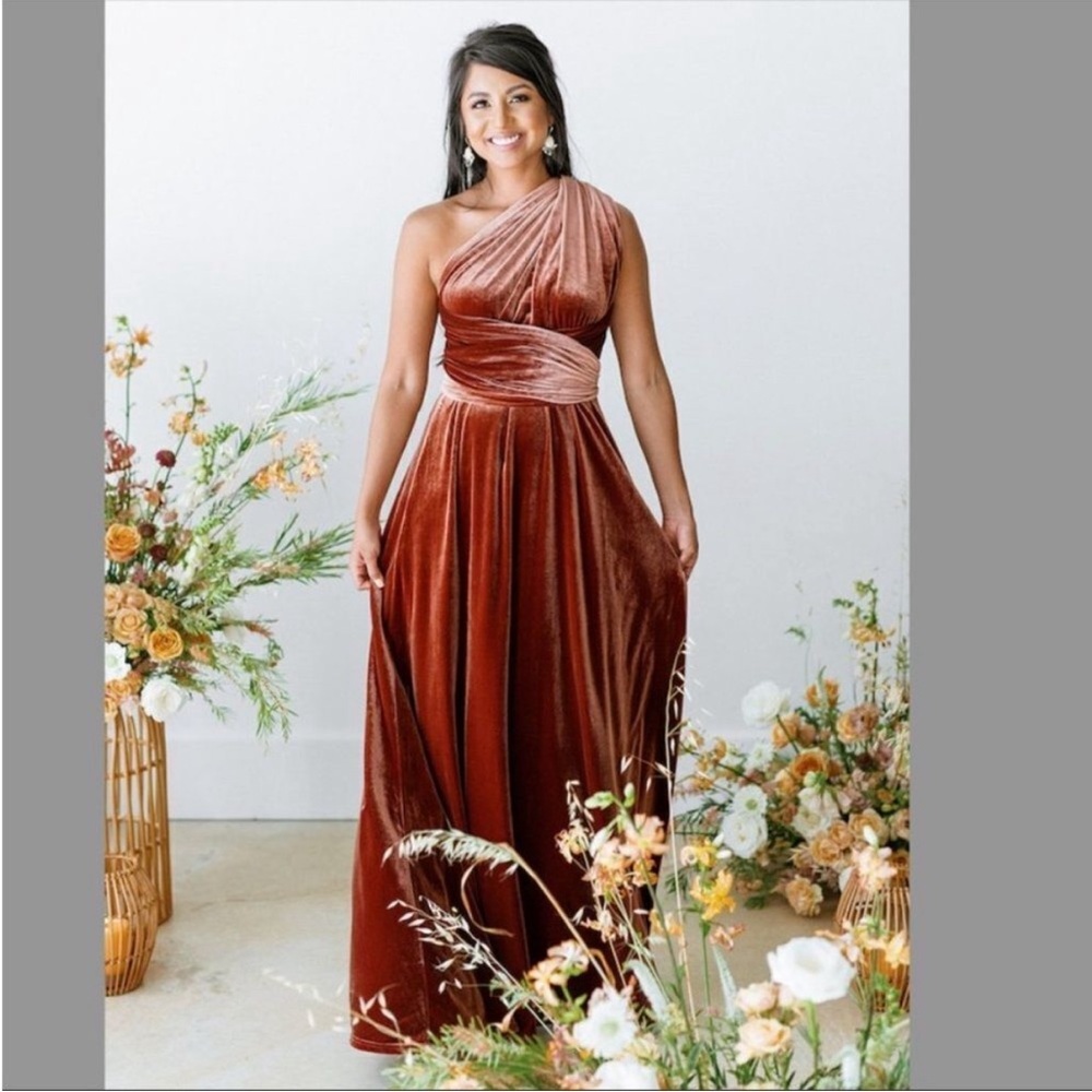 Revelry Convertible Velvet Dress